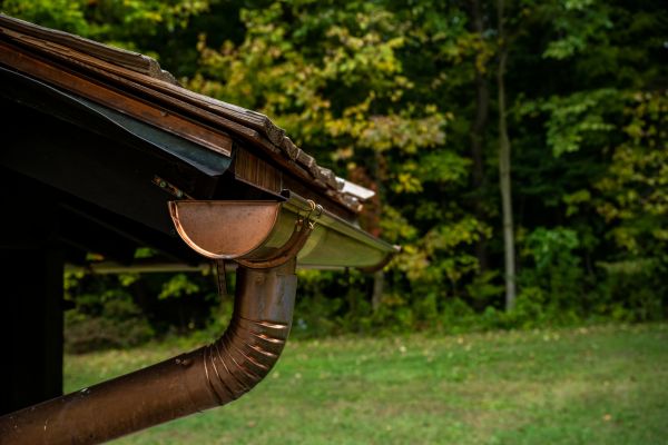Copper Gutter Replacement in Simpsonville