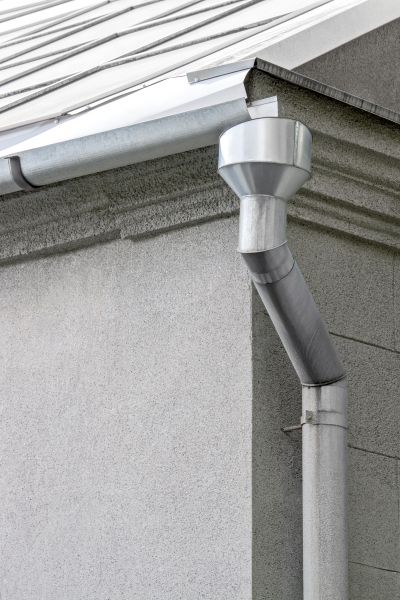 Galvanized Gutter Installation in Simpsonville