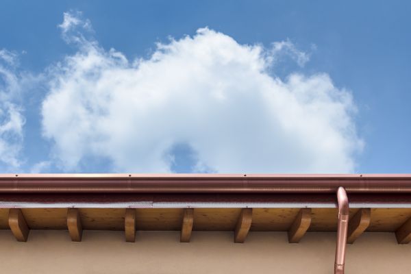 Copper Gutter Installation in Simpsonville